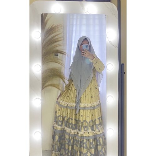 GAMIS BELANDA SYARI BAHAN MAXMARA MIX CERUTY BABYDOLL