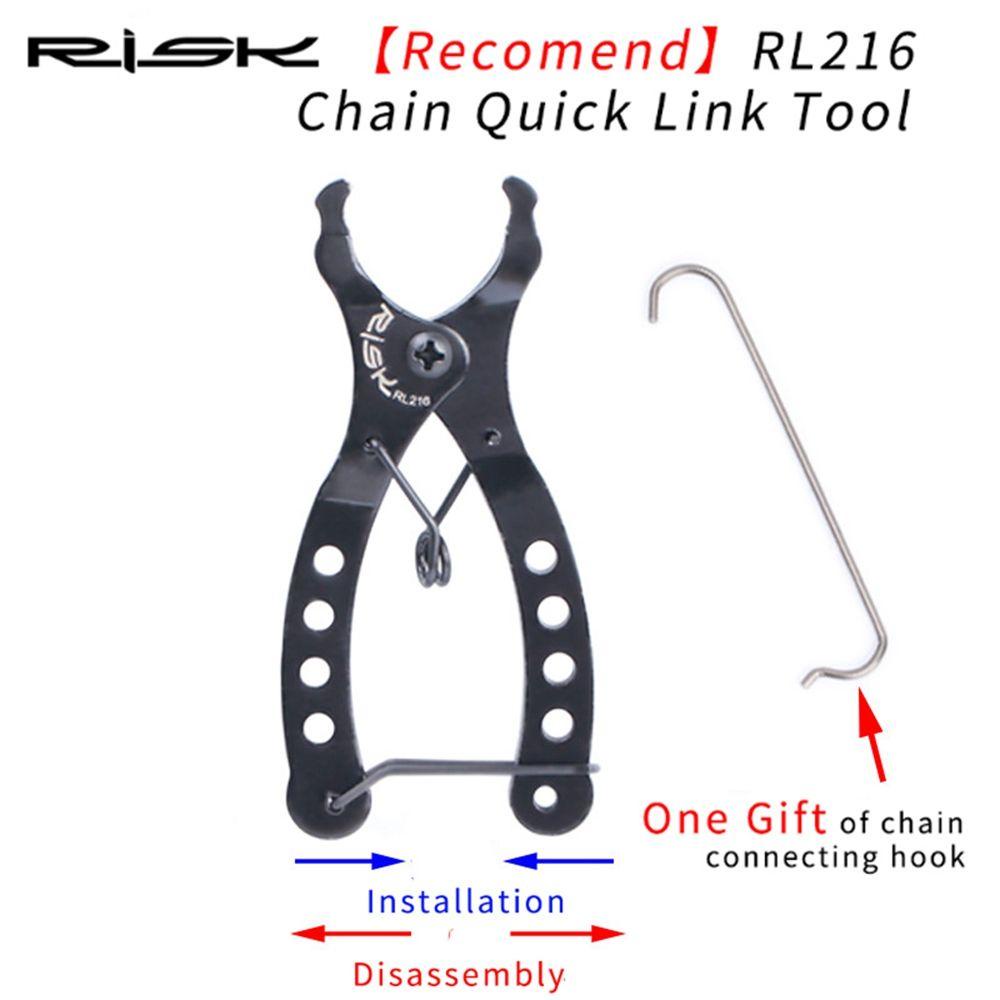 R-FLOWER Reparasi Rantai Sepeda Dengan Hook Up Bicycle Tool Kit MTB Sepeda Jalan Multi Link Plier