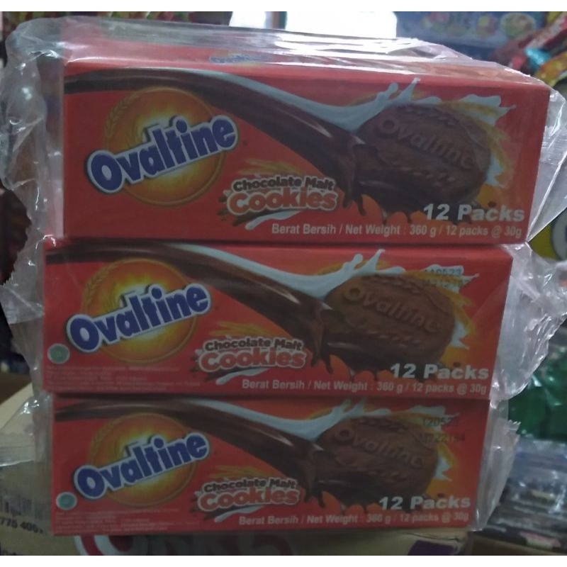 

[SR-Mart] OVALTINE Choco Malt Cokies @30 Gr ( 4 Bh Rp. 10.000)