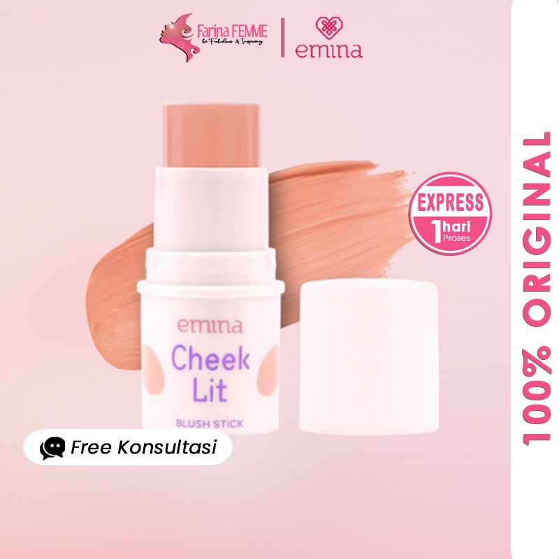 Jual FEMME Emina Cheek Lit Blush Stick 7 g Cream Blush On Shopee
