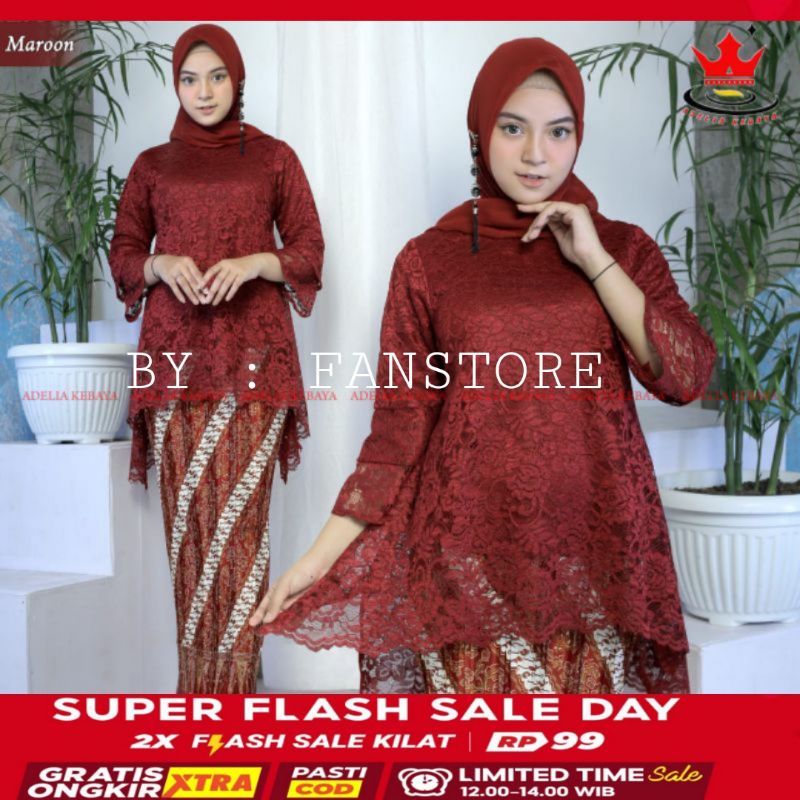 F⚡ASH SALE  KEBAYA BRUKAT RINJANI - Kebaya pesta