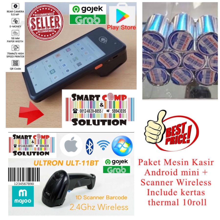 Mesin Kasir Android - PAKET POS KASIR MURAH TOKO RETAIL