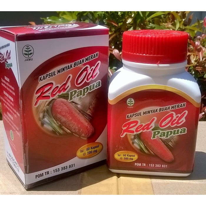 RED OIL PAPUA CV FIRA HERBALINDO Kapsul Minyak Buah Merah