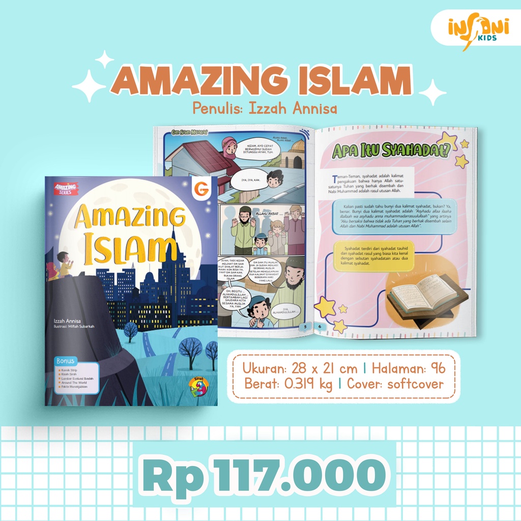 Buku 1 Set Seri Amazing - Gema Insani 100% Original