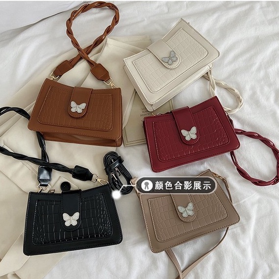 ( 2PC 1KG ) GTBI998878205 New Arrival  !!!  Tas Selempang Wanita Import  Premium Terbaru