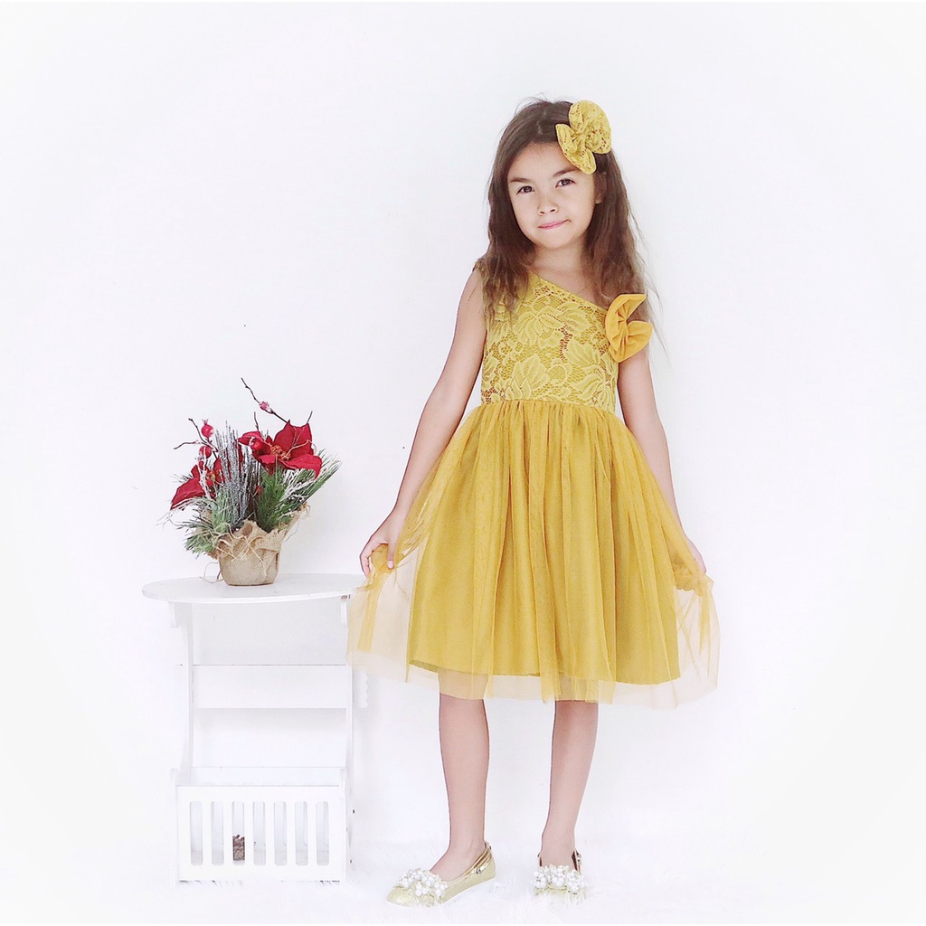 Dress Bella Anak Unik/Gaun Pesta Anak/Dress Anak