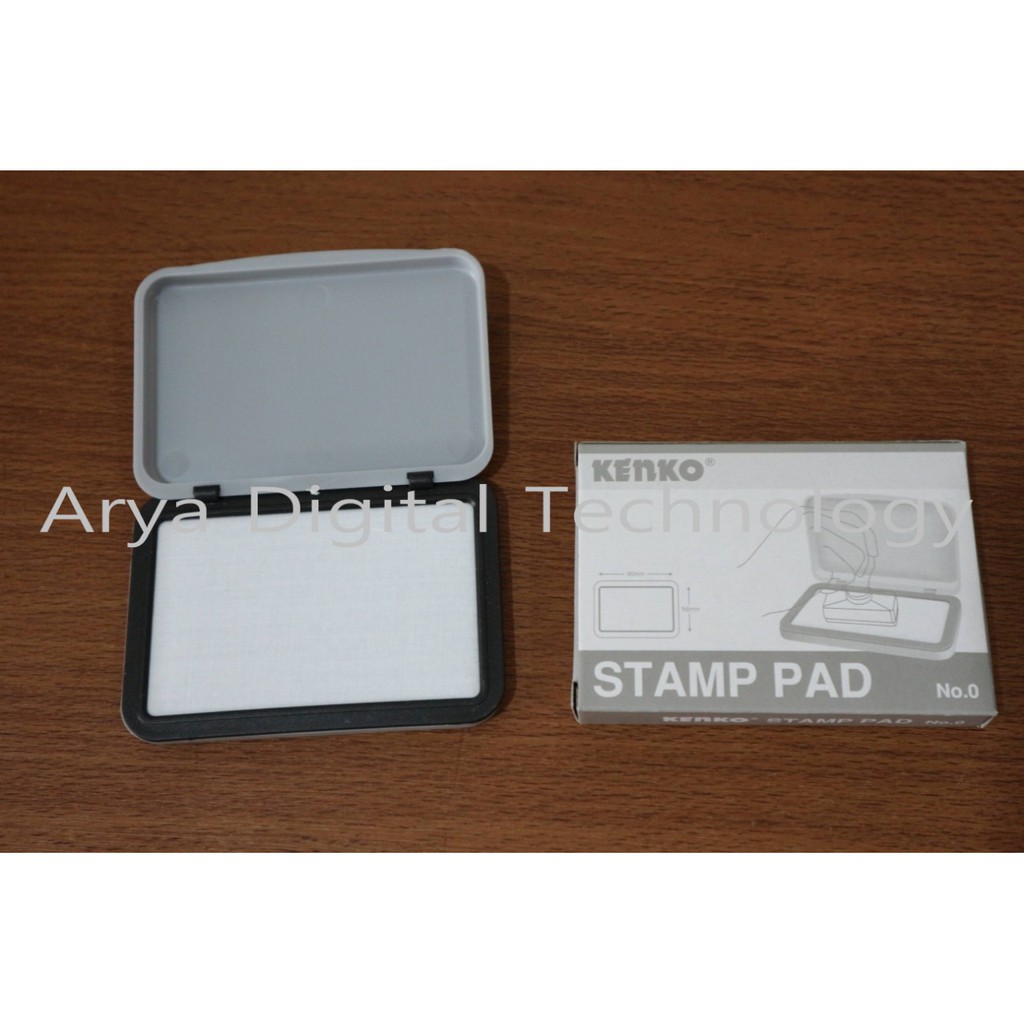 

Stamp Pad No 0 Kenko Bak Tinta Bantalan Stempel Murah Ori