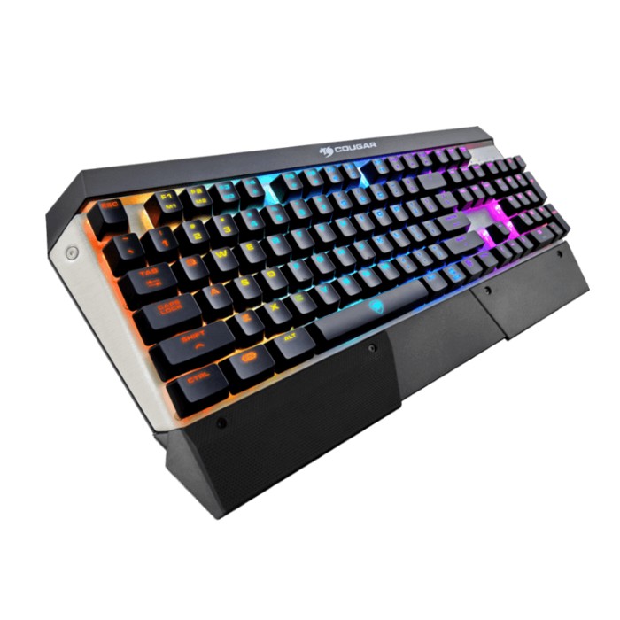 Cougar Mechanical Gaming Keyboard Attack X3 RGB Cherry MX Silver Switc