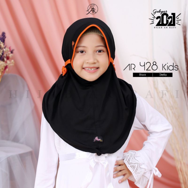 hijab arrafi jilbab anak Ar 428 kids hijab arrafi terbaru jilbab murah