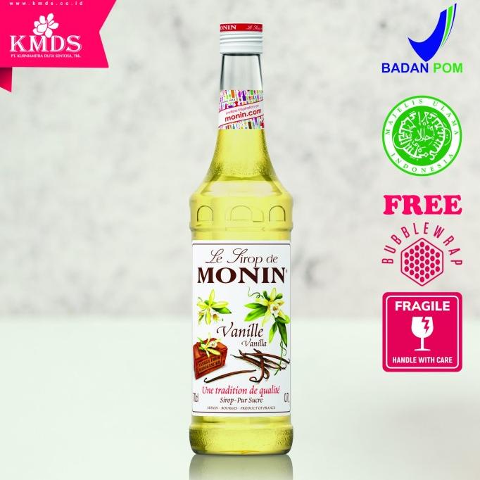 

MONIN Vanilla syrup 70 CL 700 ML