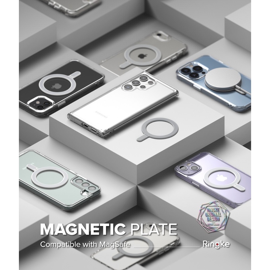 Ringke Magnetic Plate MagSafe Ring Magnet for iPhone Samsung