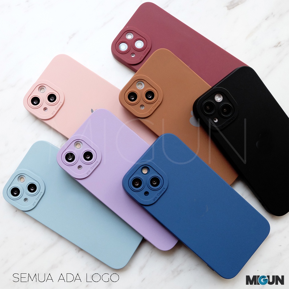 ProCamera Silicone Matte Case For IPhone 7 8 7+ 8+ SE2020 X XR XS XSMAX 11 12 13 MINI PRO PROMAX