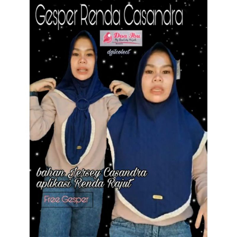 SALE‼️Renda Gesper Cassandra ORI DOA IBU