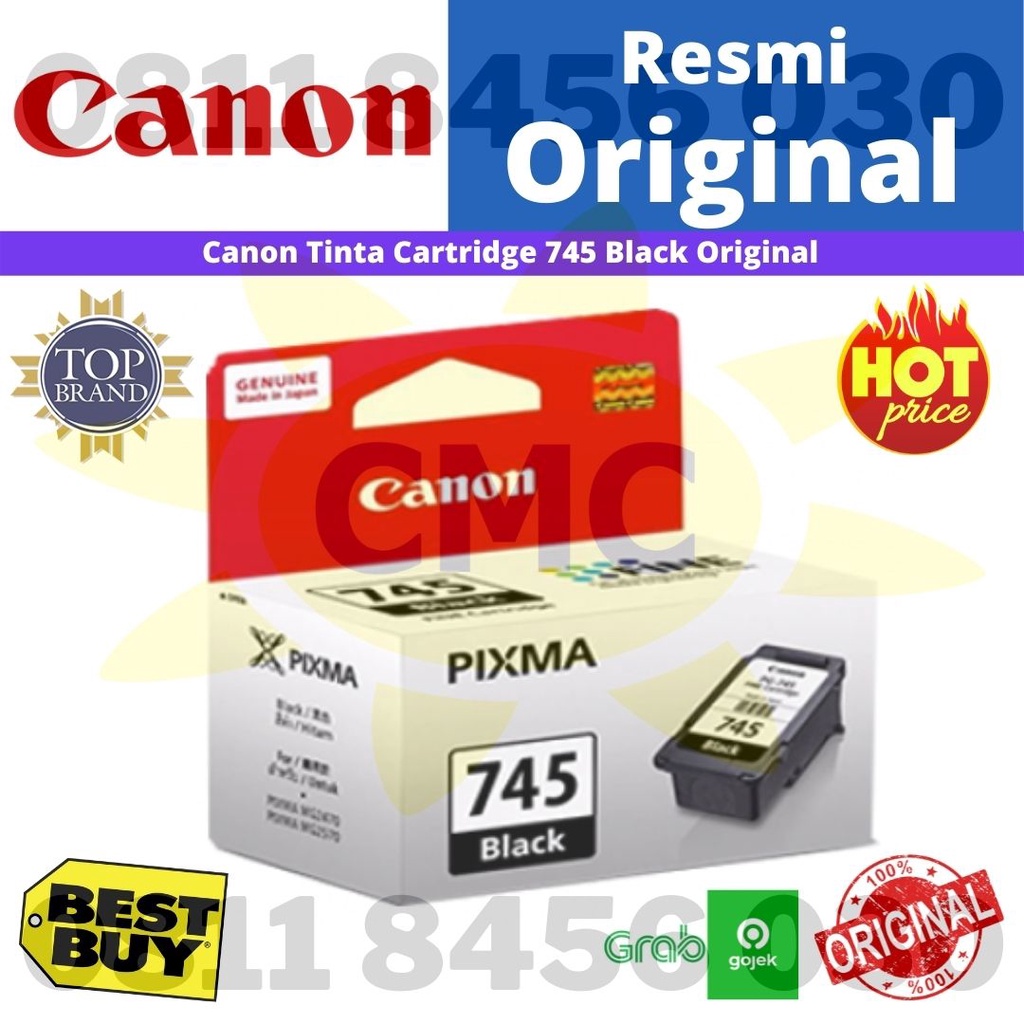 TINTA CANON PG 745 Black ( ORI )