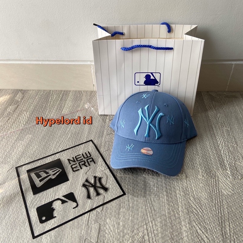 Topi Ny NewYork Cap Blue / Biru Ny Ny