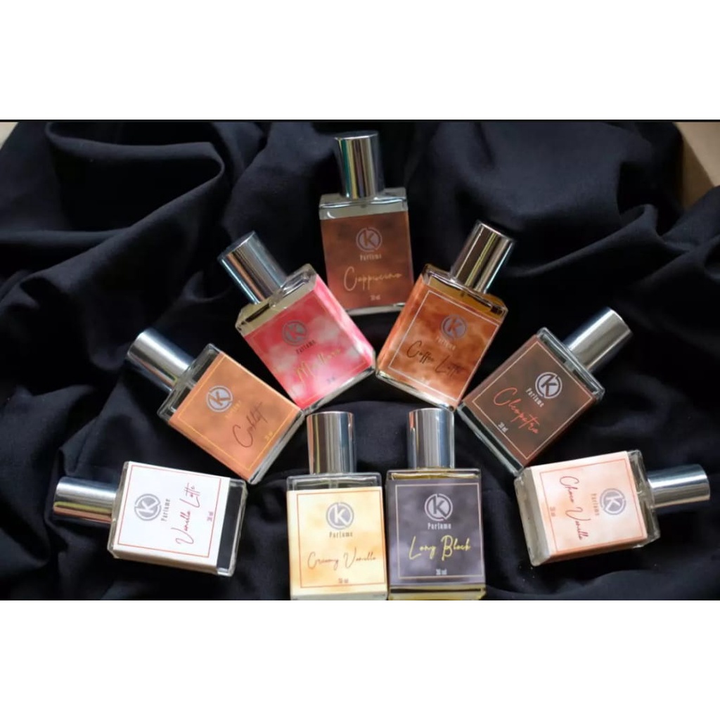 K-Parfume Parfum Aroma Kopi Coffe  - Parfum Wanita Pria Unisex 30ml Wangi Tahan Lama