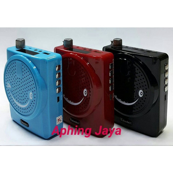 Waistband PA/Speaker Pinggang Mini Fahrenheit Model:215F(O0B4) Speaker Mini Super Bluetooth Speaker 