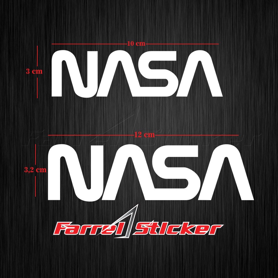 Stiker stiker NASA