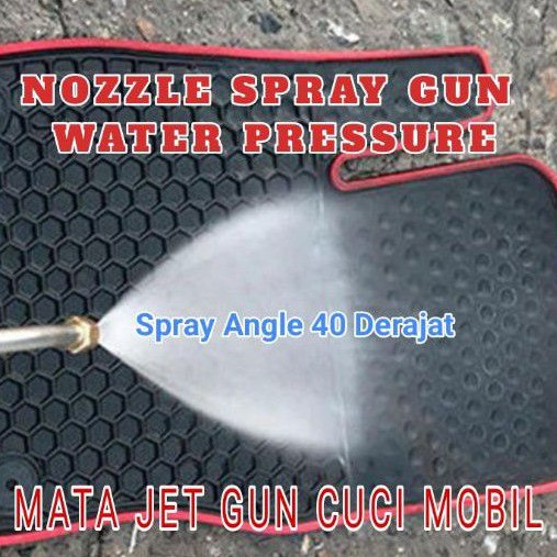 NOZZLE SRAYER GUN WATER PRESSURE mata jet gun cuci mobil