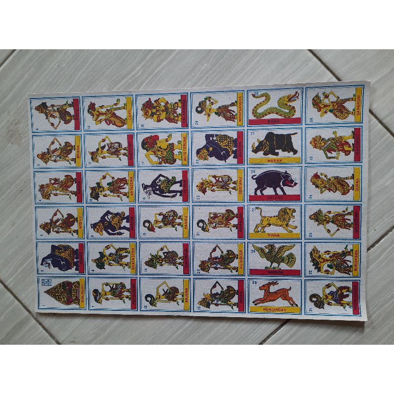 umbul gambar poster wayang jadul 36 gambar nos