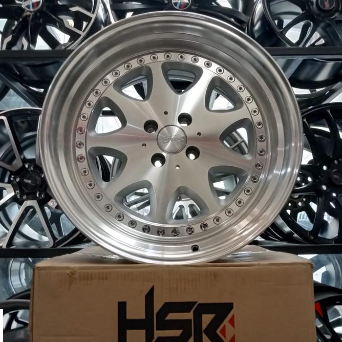 Velg Mobil Ring 18 HSR BAVARIA JD9016 BRABUS Buat Vios City Mobilio Datsun