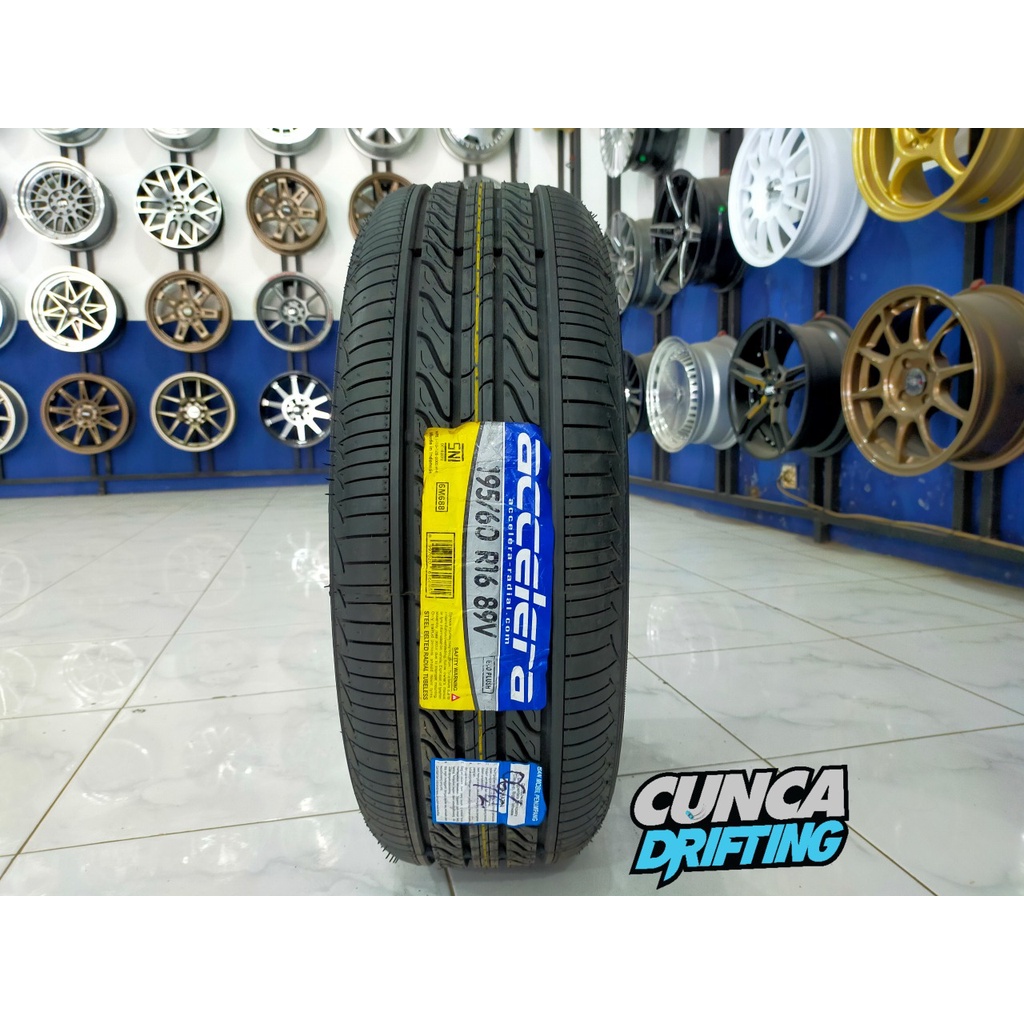 Ban Standar Mobil Honda BRV Ring 16 / Ban Tubless Accelera Eco Plush 195/60 R16