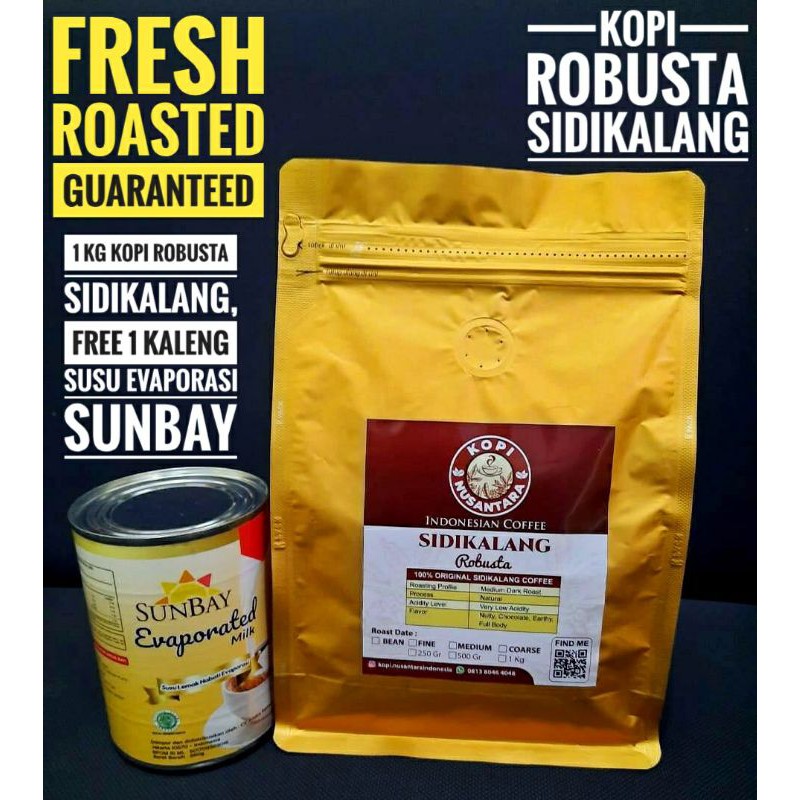 Kopi Robusta Sidikalang