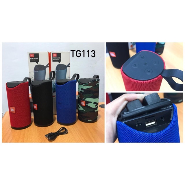 Speaker J TG-113 Bluetooth Wireless Portable