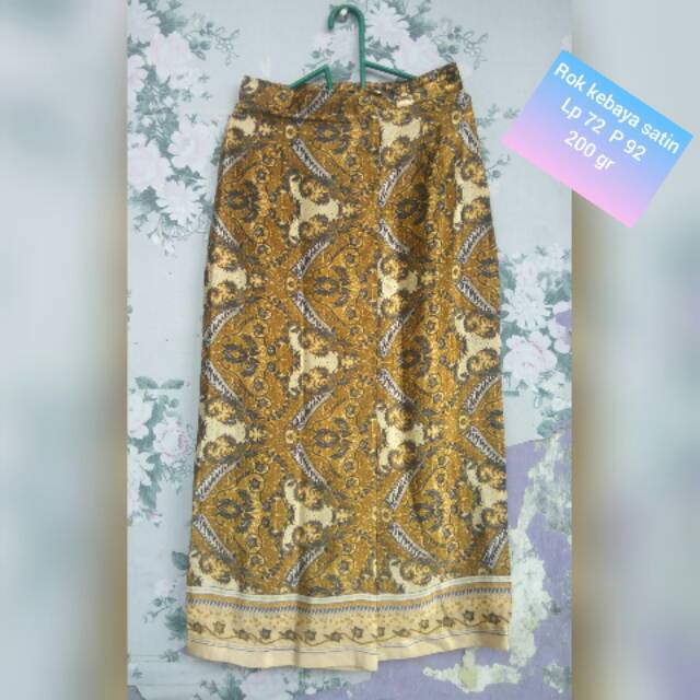 Rok kebaya satin preloved