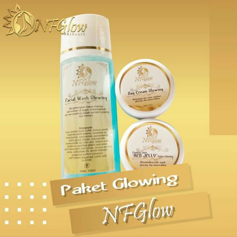 Terbukti glowing paket glowing Nf glow skincare