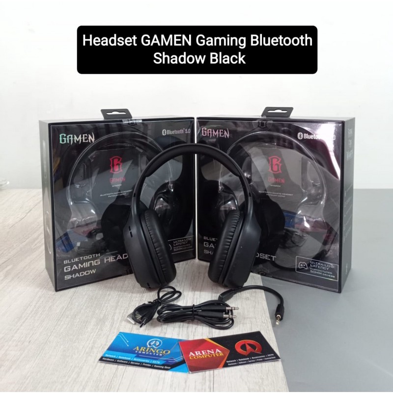 Headset GAMEN Gaming Bluetooth Shadow Black