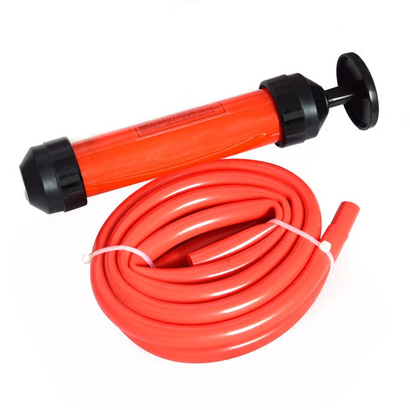 Pompa Tangan Transfer Oli Bensin Mobil Oil Extractor Sucker Pump - NC01 - Red