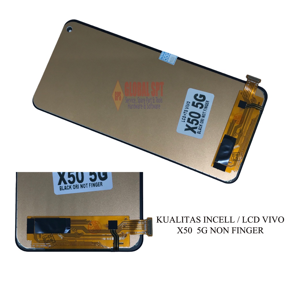 ORI INCELL / LCD TOUCHSCREEN VIVO X50 5G NON FINGER PRINT