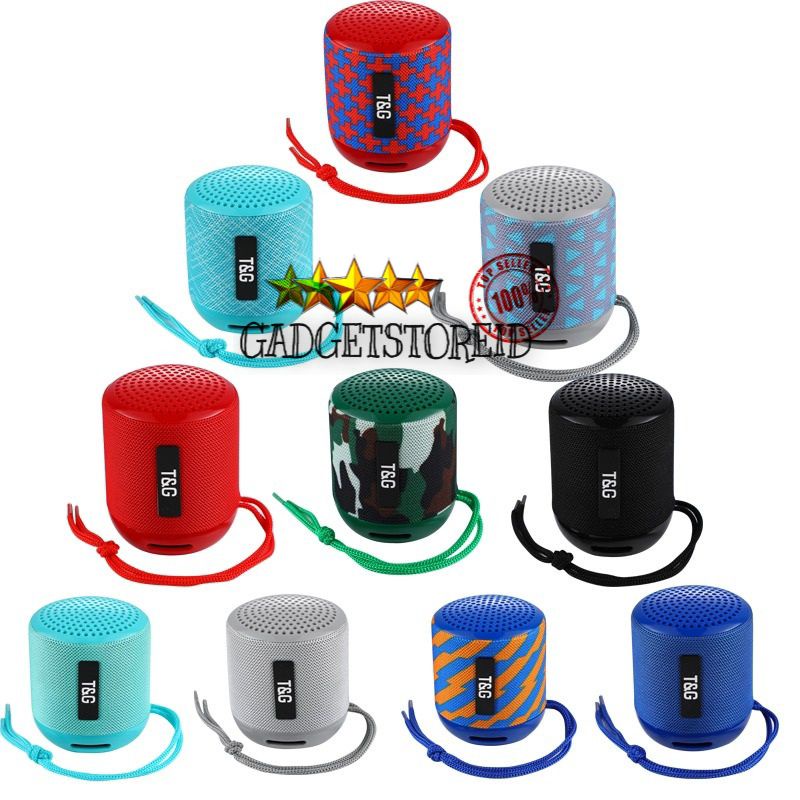 J TG 129 Speaker Bluetooth Wireless TG-129 speaker portabel wireless