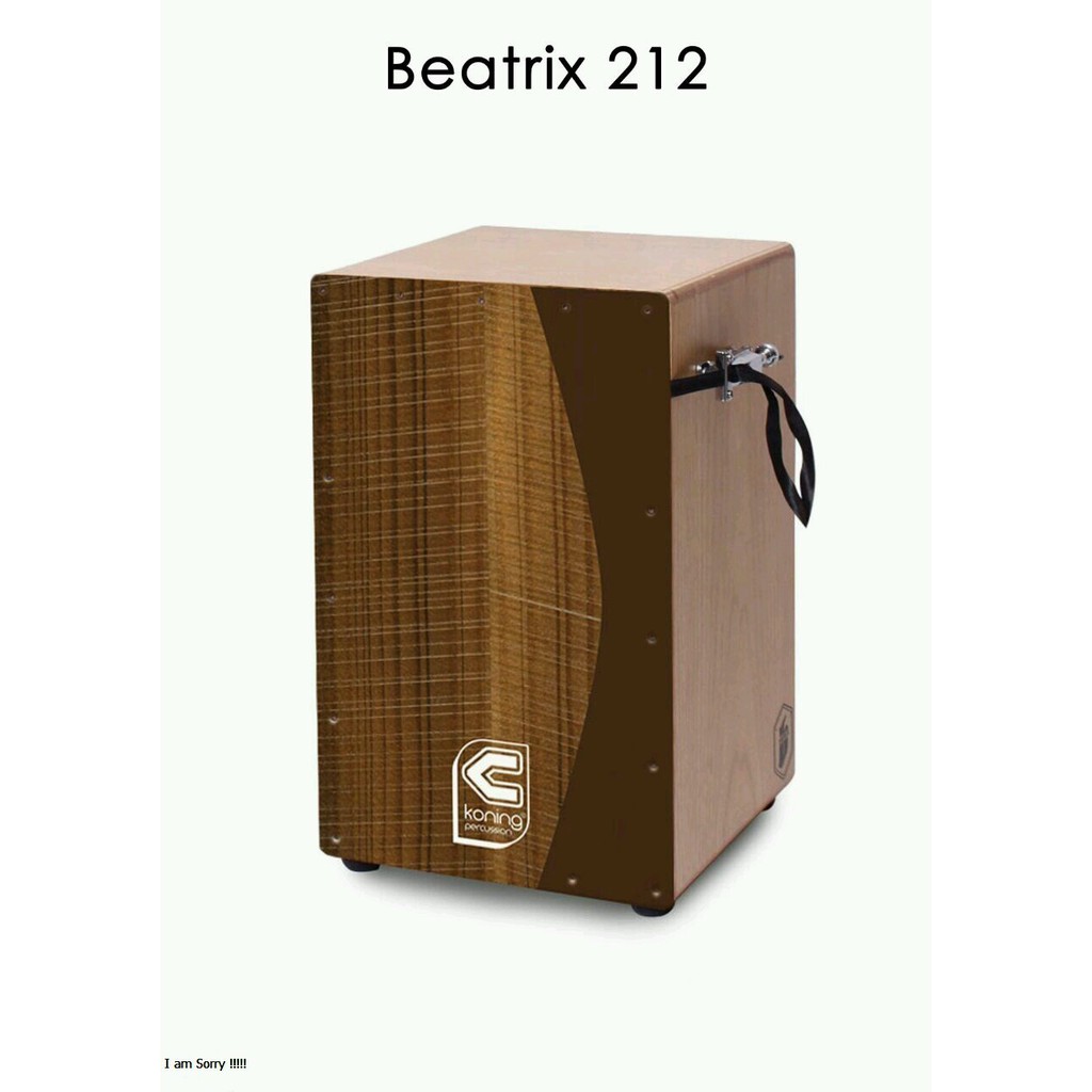 Beatrix 212 - Koning Percussion - Cajon Drum Menufacture