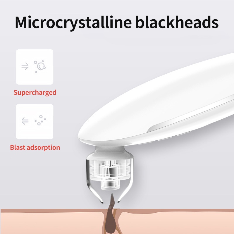 Vacuum Blackhead Remover Electric Pore Suction Facial Clean Ultrasonic Pump Korea Cell