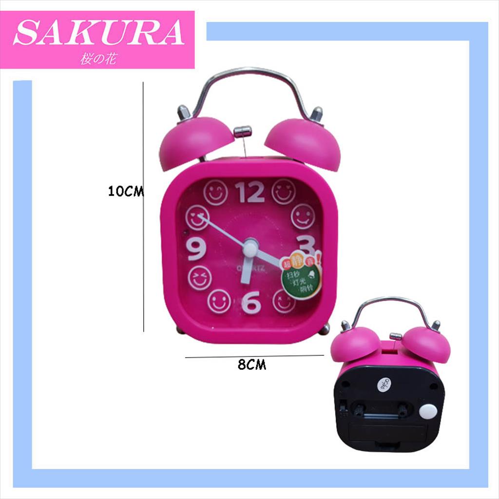 Jam Beker/Jam Weker/Jam Meja/ Hiasan Meja Kotak 075