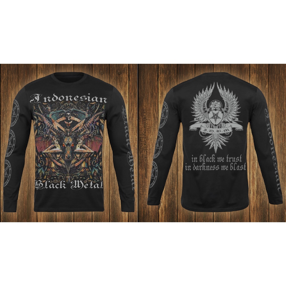 Kaos Lengan Panjang INDONESIAN BLACK METAL