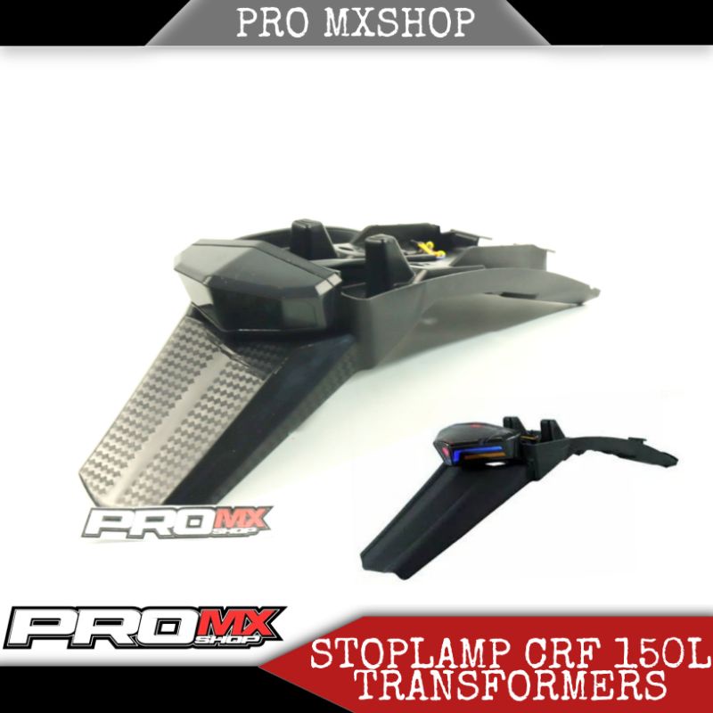 STOPLAMP CRF TRANSFORMERS LAMPU REM STOP 3IN1 CRF 150L SPAKBOR BELAKANG VARIASI LAMPU HONDA CRF