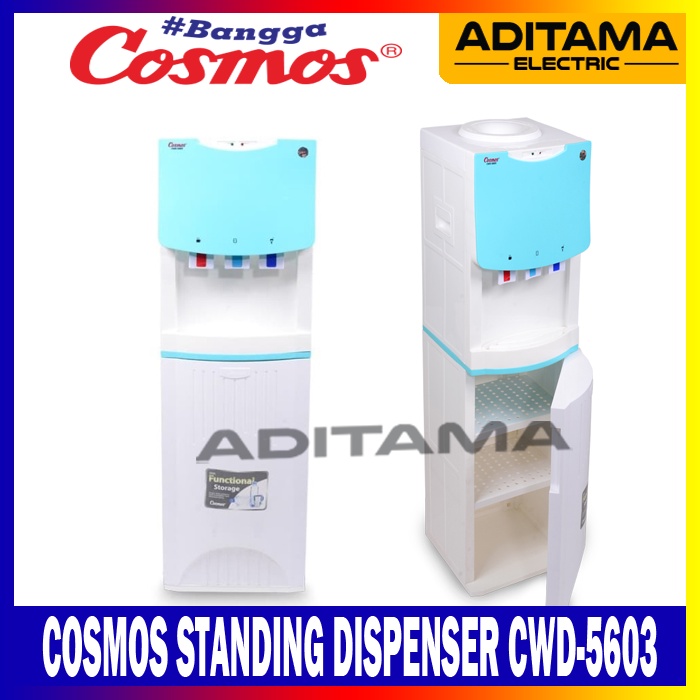 COSMOS DISPENSER TINGGI GALON ATAS CWD-5603 CWD5603 (HOT,FRESH,COLD)