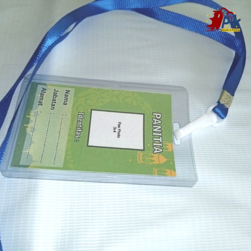 

Id Card ukuran 6x11 cm full color