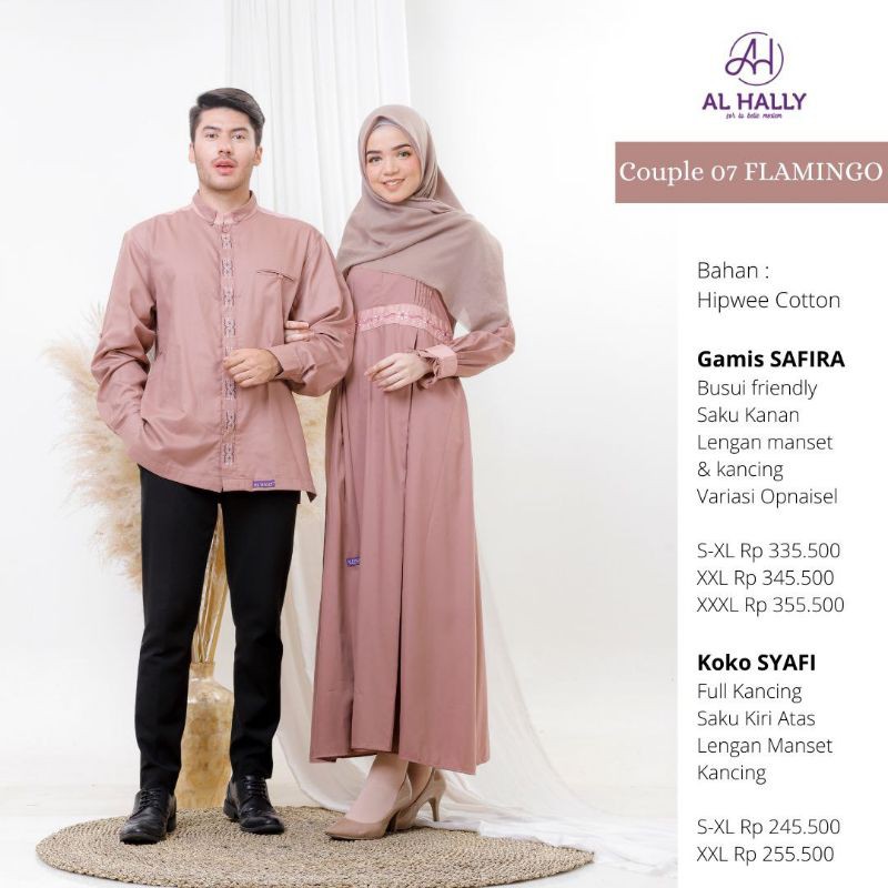 Couple Series Sarimbit ALHALLY 07 Flamingo || NEW ARRIVALE