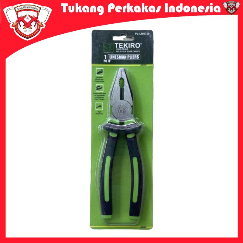 TEKIRO TANG SET 3PCS KOMBINASI 8INCH POTONG 8INCH LANCIP 8INCH