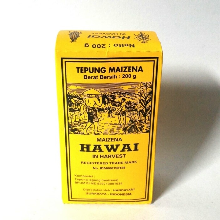 

Tepung Maizena Hawai 200gr