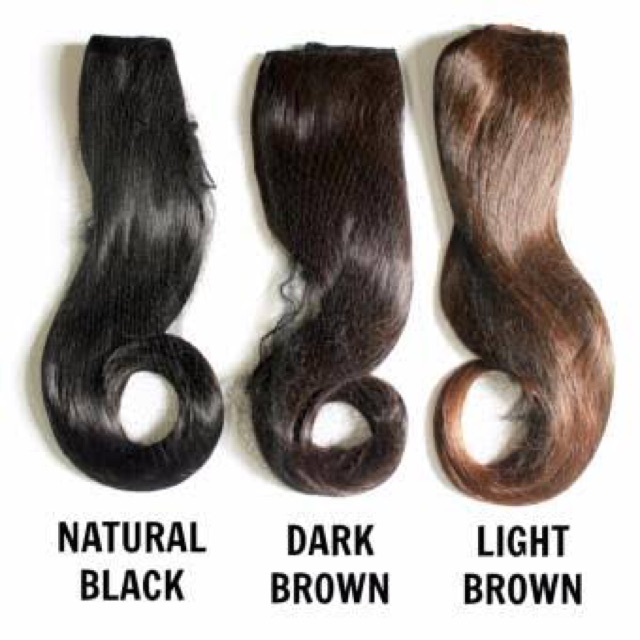 Hairclip Curly Big Layer Hair Clip Keriting Rambut Sambungan Fiber Wave Warna Hitam Dan Dark Brown Shopee Indonesia