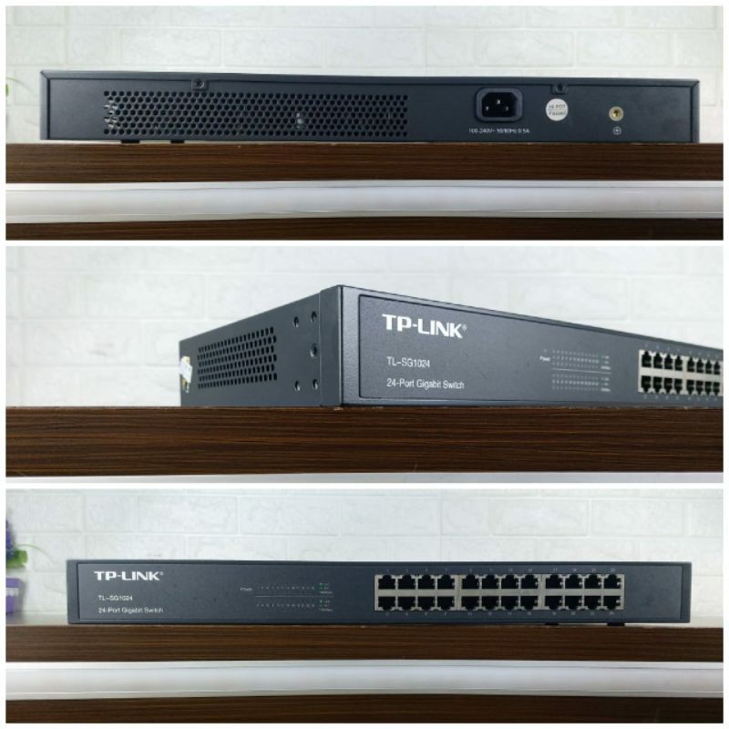 Switch Hub 24 Port TP-Link TL-SG1024 Gigabit Rackmount