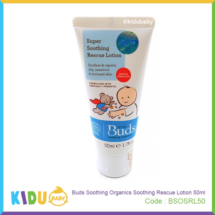 Buds Organics Soothing Rescue Lotion 50ml Kidu Baby