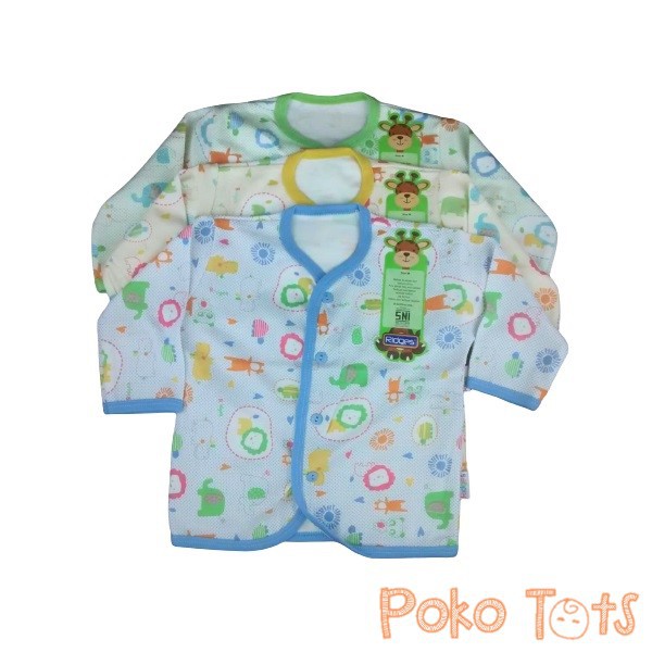 Ridges Setelan Baby Kaos Lengan Panjang dan Celana Panjang Motif Animal Dot