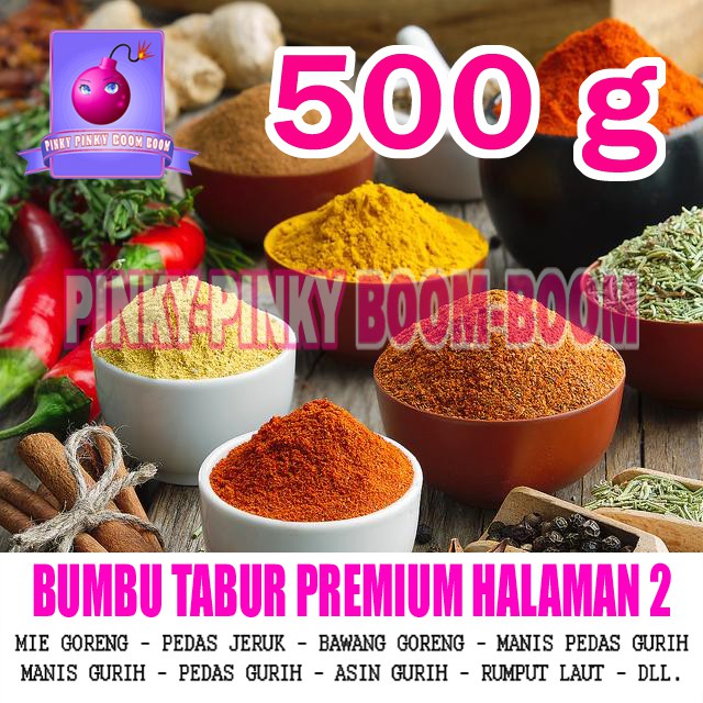 500g Bumbu Tabur &gt; 60 Macam Rasa Pilihan 500 g (Halaman 2)