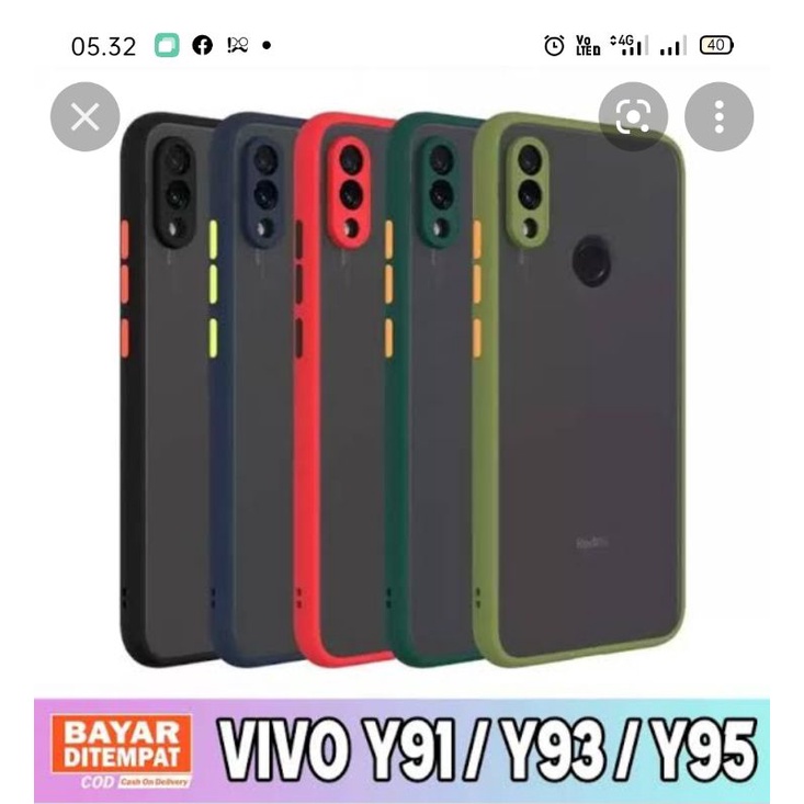 case terbaru selicon aero Vivo y91 y95
